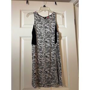 Eight Sixty Black and White Pattern Dress